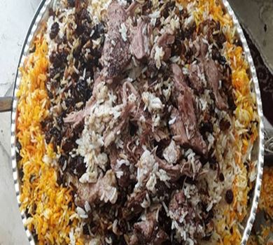 ته‌چین گرمساری، طبق يجب تحضيره بصبرٍ واهتمام