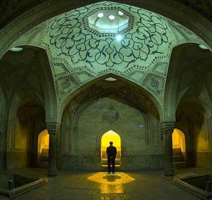 حمام أرگ كريمخان، أول حمام خاص في إيران