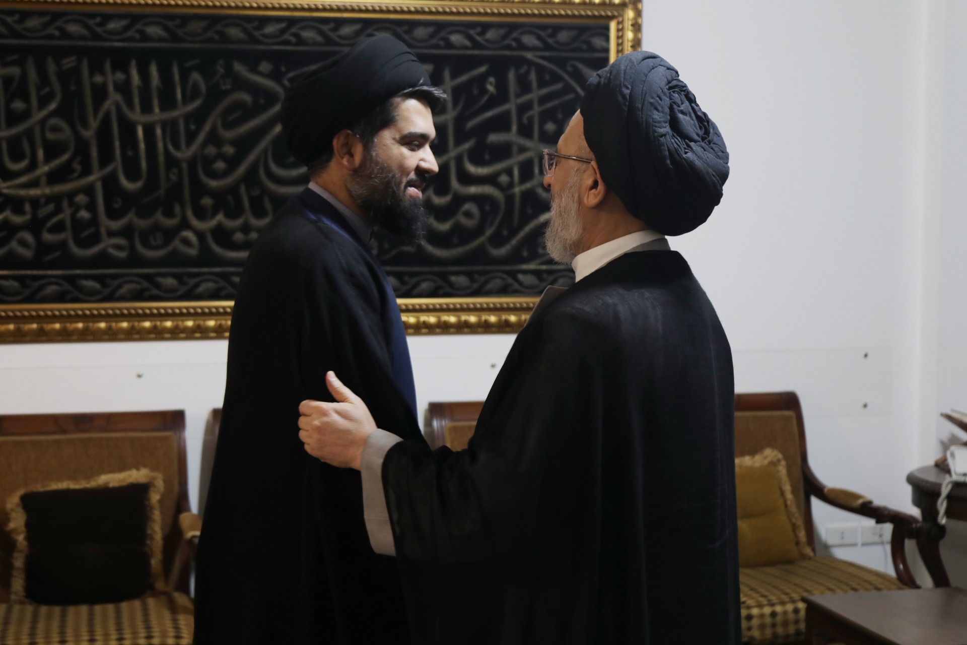 زيارة المستشار الثقافي السيد محمد رضا مرتضوي للعلامة السيد علي فضل الله