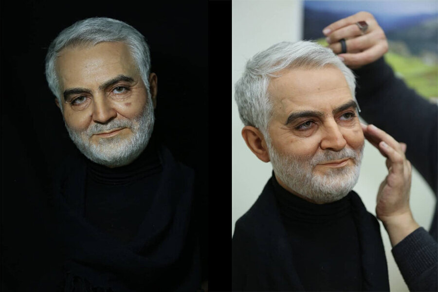 النحت الإيراني: من النقوش البارزة التاريخية إلى التماثيل البطولية